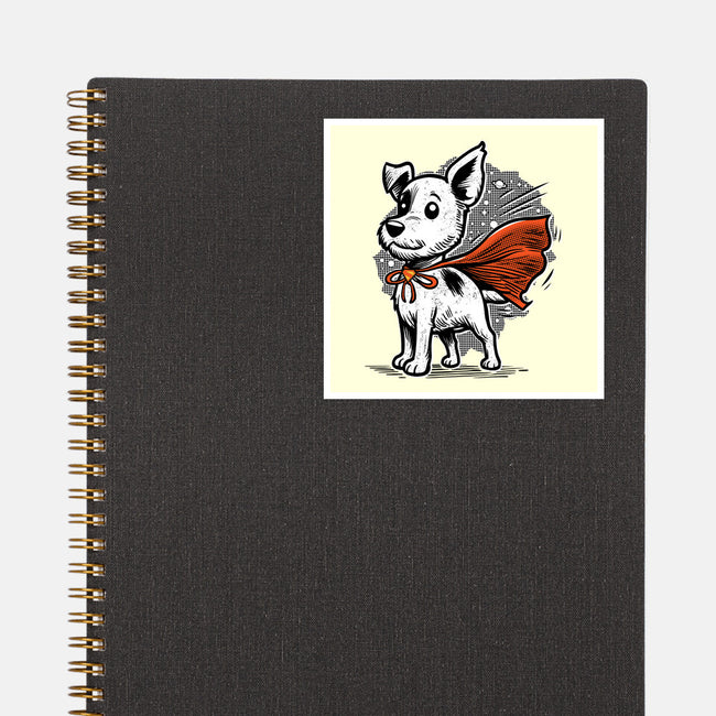 The Super Dog-None-Glossy-Sticker-palmstreet