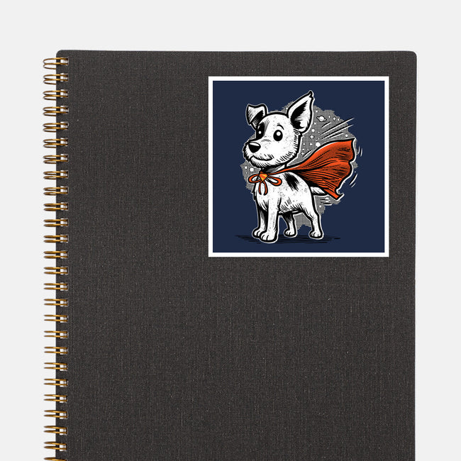 The Super Dog-None-Glossy-Sticker-palmstreet