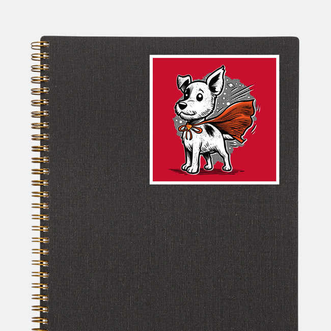 The Super Dog-None-Glossy-Sticker-palmstreet