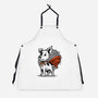 The Super Dog-Unisex-Kitchen-Apron-palmstreet