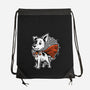 The Super Dog-None-Drawstring-Bag-palmstreet