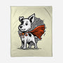 The Super Dog-None-Fleece-Blanket-palmstreet