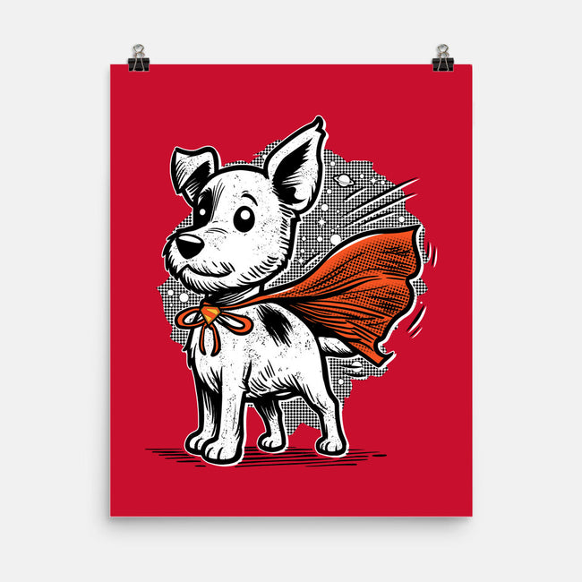 The Super Dog-None-Matte-Poster-palmstreet
