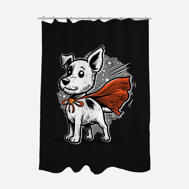 The Super Dog-None-Polyester-Shower Curtain-palmstreet