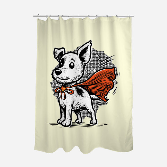 The Super Dog-None-Polyester-Shower Curtain-palmstreet