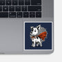 The Super Dog-None-Glossy-Sticker-palmstreet