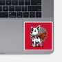 The Super Dog-None-Glossy-Sticker-palmstreet
