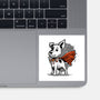 The Super Dog-None-Glossy-Sticker-palmstreet