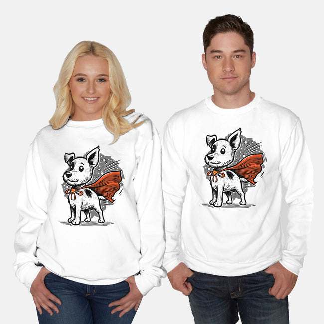 The Super Dog-Unisex-Crew Neck-Sweatshirt-palmstreet