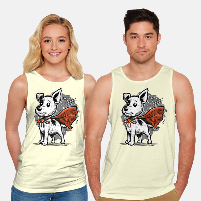 The Super Dog-Unisex-Basic-Tank-palmstreet
