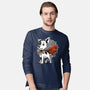 The Super Dog-Mens-Long Sleeved-Tee-palmstreet