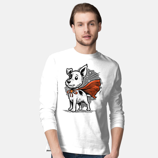 The Super Dog-Mens-Long Sleeved-Tee-palmstreet