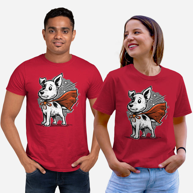 The Super Dog-Unisex-Basic-Tee-palmstreet