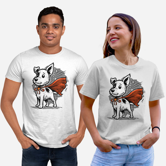The Super Dog-Unisex-Basic-Tee-palmstreet
