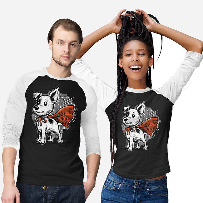 The Super Dog-Unisex-Baseball-Tee-palmstreet