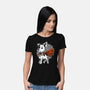 The Super Dog-Womens-Basic-Tee-palmstreet