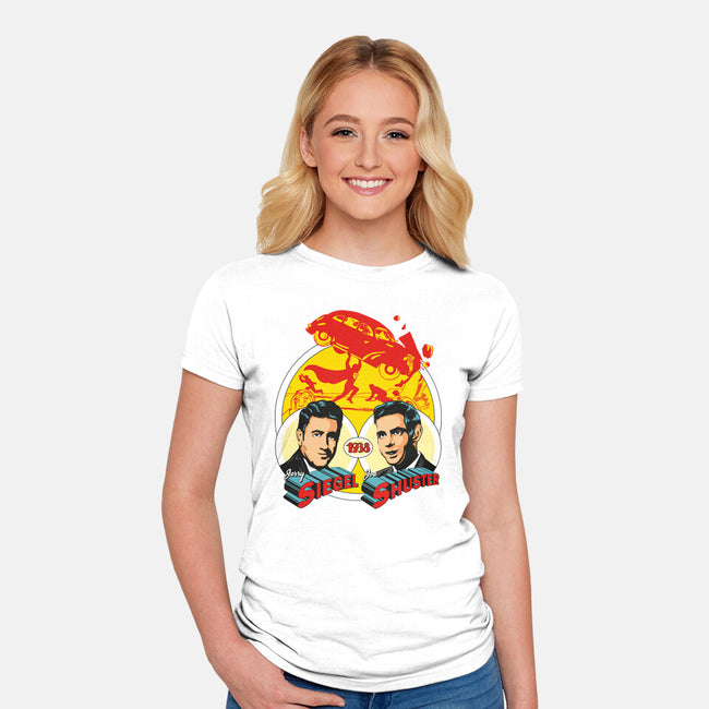 SUPERHISTORY-Womens-Fitted-Tee-CappO