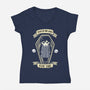 Touch Me And You Die-Womens-V-Neck-Tee-Vallina84