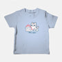 This Is Fine Cat Working-Baby-Basic-Tee-xMorfina