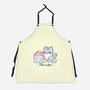 This Is Fine Cat Working-Unisex-Kitchen-Apron-xMorfina