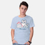 This Is Fine Cat Working-Mens-Basic-Tee-xMorfina