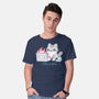 This Is Fine Cat Working-Mens-Basic-Tee-xMorfina