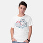 This Is Fine Cat Working-Mens-Basic-Tee-xMorfina