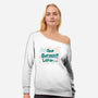 One Burnout Later-Womens-Off Shoulder-Sweatshirt-xMorfina