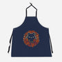 Autumn Leaves Wreath-Unisex-Kitchen-Apron-xMorfina