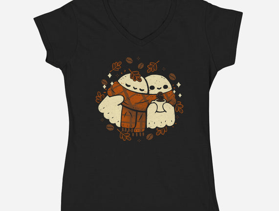 Autumn Vibes Cute Ghosts