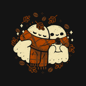 Autumn Vibes Cute Ghosts