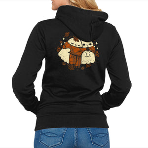 Autumn Vibes Cute Ghosts