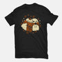 Autumn Vibes Cute Ghosts-Mens-Premium-Tee-xMorfina
