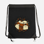 Autumn Vibes Cute Ghosts-None-Drawstring-Bag-xMorfina