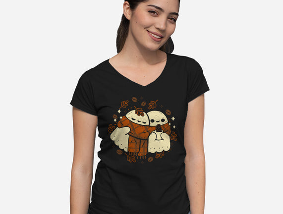Autumn Vibes Cute Ghosts