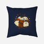 Autumn Vibes Cute Ghosts-None-Removable Cover w Insert-Throw Pillow-xMorfina