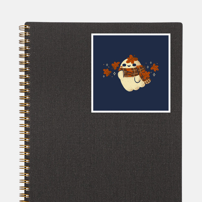 Autumn Ghost-None-Glossy-Sticker-xMorfina