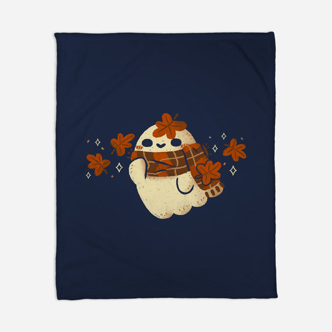 Autumn Ghost-None-Fleece-Blanket-xMorfina