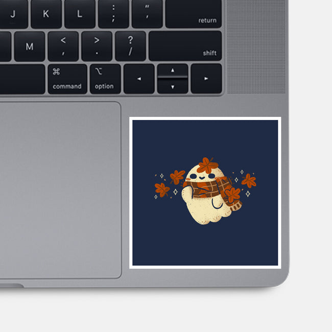 Autumn Ghost-None-Glossy-Sticker-xMorfina