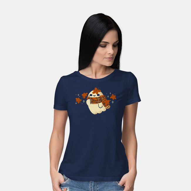 Autumn Ghost-Womens-Basic-Tee-xMorfina