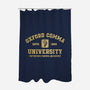 Oxford Comma University-None-Polyester-Shower Curtain-kg07