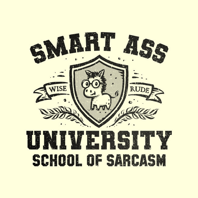 Smart Ass University-Unisex-Kitchen-Apron-kg07