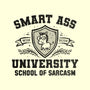 Smart Ass University-Unisex-Kitchen-Apron-kg07