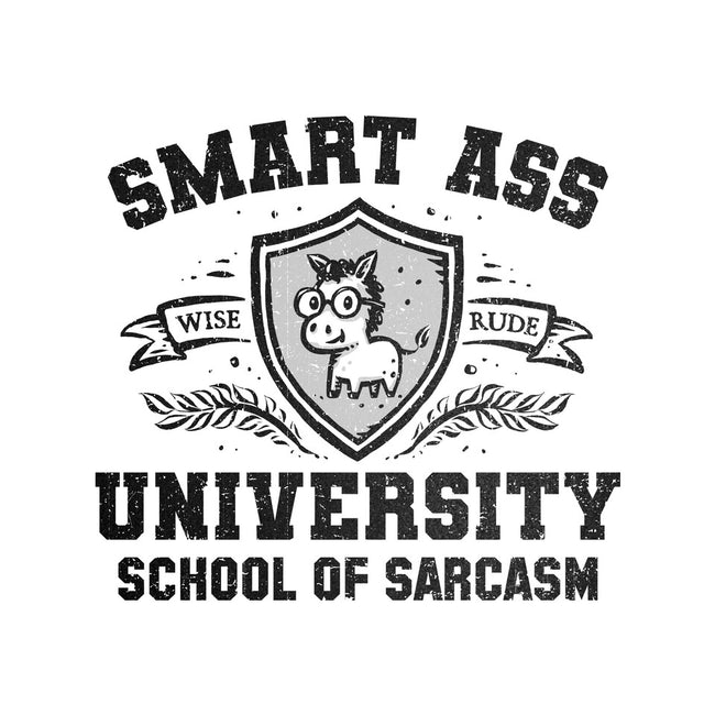 Smart Ass University-Unisex-Kitchen-Apron-kg07