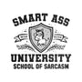 Smart Ass University-Unisex-Kitchen-Apron-kg07
