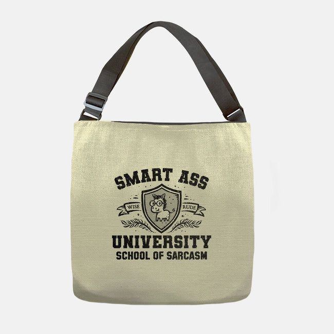 Smart Ass University-None-Adjustable Tote-Bag-kg07