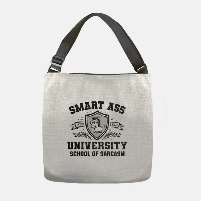Smart Ass University-None-Adjustable Tote-Bag-kg07