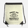 Smart Ass University-None-Drawstring-Bag-kg07