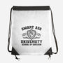 Smart Ass University-None-Drawstring-Bag-kg07