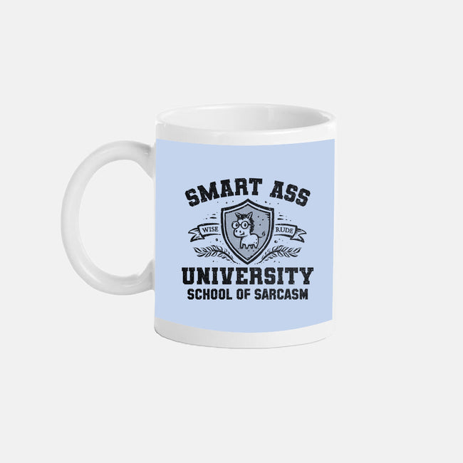 Smart Ass University-None-Mug-Drinkware-kg07